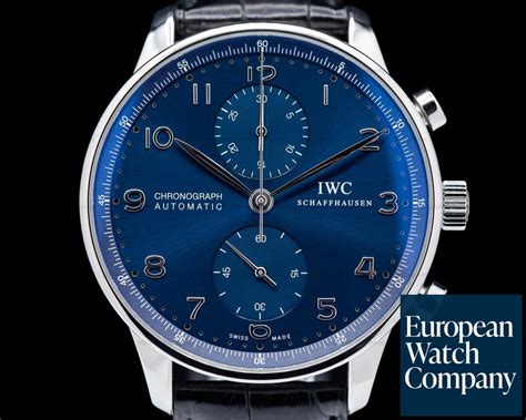 iwc relogios|iwc portuguese chronograph blue.